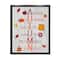 Stupell Industries Autumn Letters Seasonal Words Framed Floater Canvas Wall Art